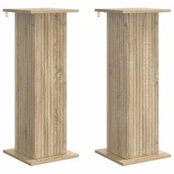 Stalak za biljke 2 pcs Hrast sonoma 30,5 x 30 x 80,5 cm