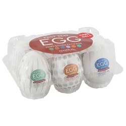 Erotic Collection Masturbator Tenga Egg Variety 2 6 kos.