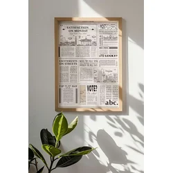 Uokvirena slika Wallity NWSPPRMDL2, 33x48 cm