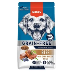 Wanpy Suva hrana za pse Grain Free, Govedina, 1,5 kg