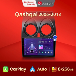V1 pro AI Voice Car Radio Android Auto Multimedia For Nissan Qashqai J10 2006 2007 2008-2013