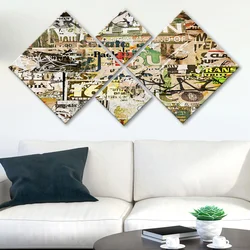 Wallity slika 4MDF27905032, 60x115 cm, 4 dijela