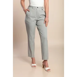 Plus size elegantne dolge hlače, sive