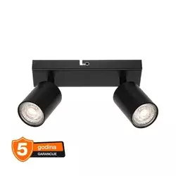 OSRAM ELEMENTAL crna spot lampa 2xGU10