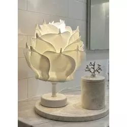 OPVIQ Stona lampa bela boja MAG0005