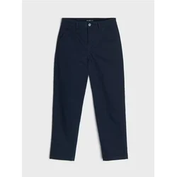 Sinsay - Pamučne chino pantalone - mornarsko