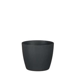 PVC lonec Copa, siv, 16cm