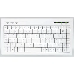 AMEI Tipkovnica AM-K2001W CZECH Slim Mini Multimedia