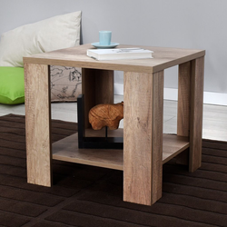 Hanah Home Klub sto Shp-550-Tt-1, 50x48x50 cm, Bež