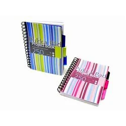 BLOK PUKKA A4 SORT, 238808