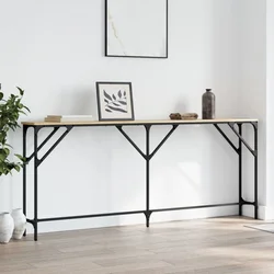 Konzolni stol boja hrasta sonome 180x23x75 cm konstruirano drvo