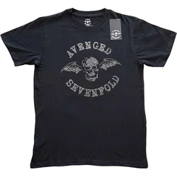 Avenged Sevenfold Deathbat (Embellished) Black M Majica