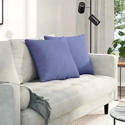 Jastučići za sofu 2 pcs Traper plava 50 x 50 cm tkanina