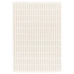KANARIEPALM Tepih, niski flor, prljavobela, 160x230 cm