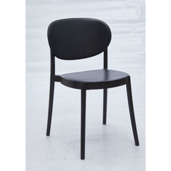 STOLICA crna plastika