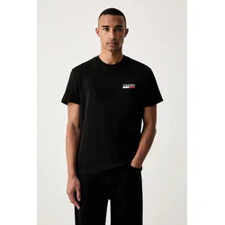 Tommy Jeans kratka majica moška bombažna