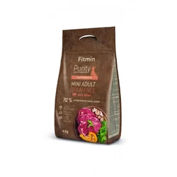 Fitmin Dog Purity Grain Free Adult Mini Govedina, hrana za pse 4kg