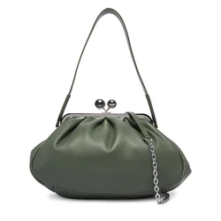 Ročna torba Weekend Max Mara Cubico 2625516124600 Zelena
