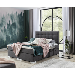 Boxspring postelja Inez - 180x200 cm Sawana