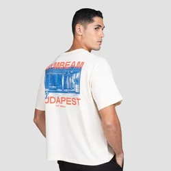 GymBeam Budapest T-shirt Cream
