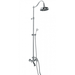 Baterija dvoručna za kadu EMMEVI DECO CLASSIC sa usponskim tušem set
