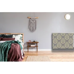 tulup.si Pokrov radiatorja Damask vzorec 80x60 cm