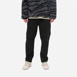 Carhartt WIP Hlače Flint, črna