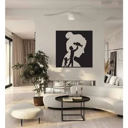 Metalna slika Family is where the love is 50x50