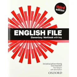 ENG FILE 3E ELEM WB W KEY