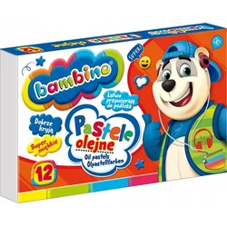 Oljne pastele Bambino 12 barv