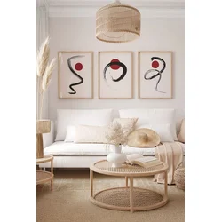 Wallity Slika Ersydata6-3348, 3 dela, 33 x 48 cm