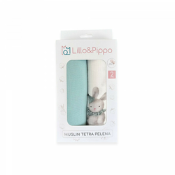 Lillo&Pippo muslin pelena 2/1