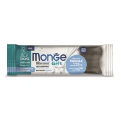 MONGE Poslastica za štence Gift Meat Bars Svinjetina i mleko 40g