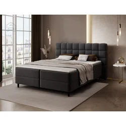 Boxspring postelja Camma - 160x200 cm