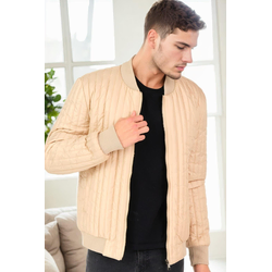 M8643 DEWBERRY MENS COAT-BEIGE-1