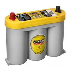 Optima Yellow Top S2.1 Car Battery, 55Ah, 6V, 765A