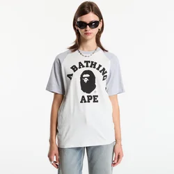 Majice A Bathing Ape College Raglan Relaxed Fit Tee UNISEX Gray XXL