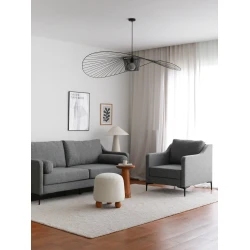 Atelier del Sofa Trosed Nordi Metal 196x82x93cm Sivi