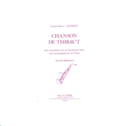 JOUBERT:CHANSON DE THIBAUT,SAX