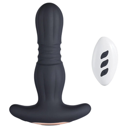 Agas - Thrusting Butt Plug with Remote Control