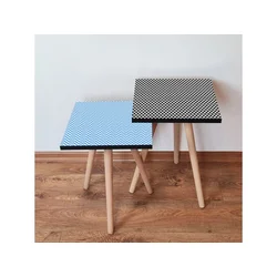 Hanah Home Sklapajući Stočić 2 Komada 2SHP504 - Plavo