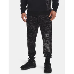 Under Armour Sweatpants RIVAL FLC CAMO SCRIPT JGR-BLK - Mens