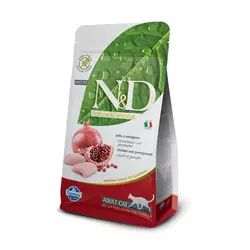 ND Suva hrana za odrasle mačke Grain free Piletina i nar, 10kg