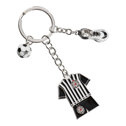 Privezak za ključeve Partizan Derbi, Crno-beli