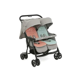 JOIE Kolica za blizance Aire Mineral siva