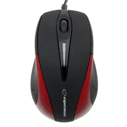 Esperanza Esperanza SIRIUS 3D Optična Miška USB Črna/Rdeča