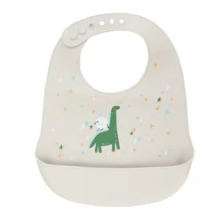 Baby Chef silikonska portikla za hranjenje, dino