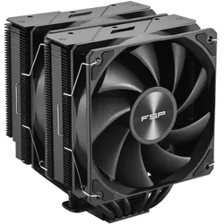 FSP CPU Cooler MP7-B Dual, 120 mm FDB ventilator, črn