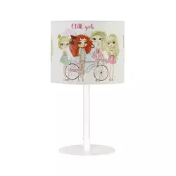 Dečija stona lampa GIRLS VIBES 1xE27/60W/230V, prečnik 18 cm, za devojčice