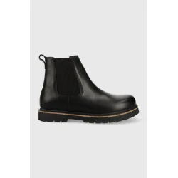 Usnjeni chelsea Birkenstock 1025764 moški, črna barva, Highwood